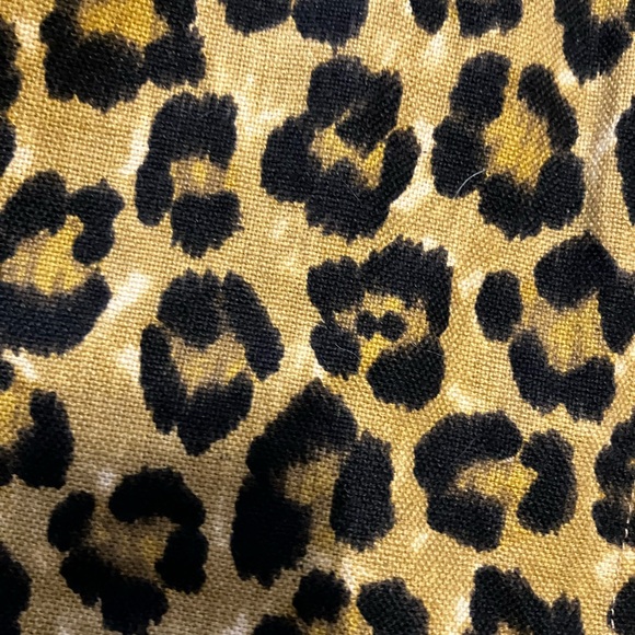 NWT Ralph Lauren linen blend button up leopard skirt (14) - Picture 5 of 11